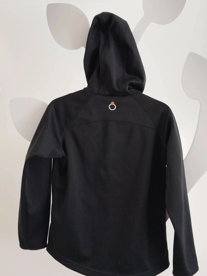Veste chaude noire d'équitation Fouganza taille 8 ans - photo numéro 2
