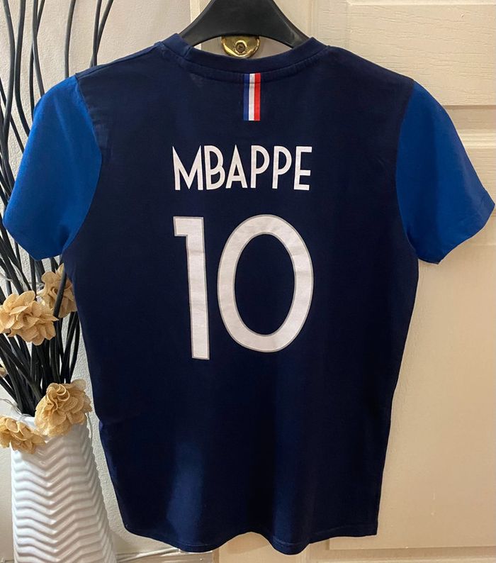T-shirt FFF Foot Mbappé Taille 12 ans - photo numéro 12
