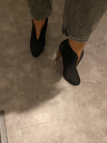 Bottines H&M noires dorées