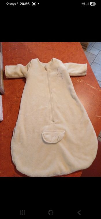 Gigoteuse bébé taille 0 / 6 mois