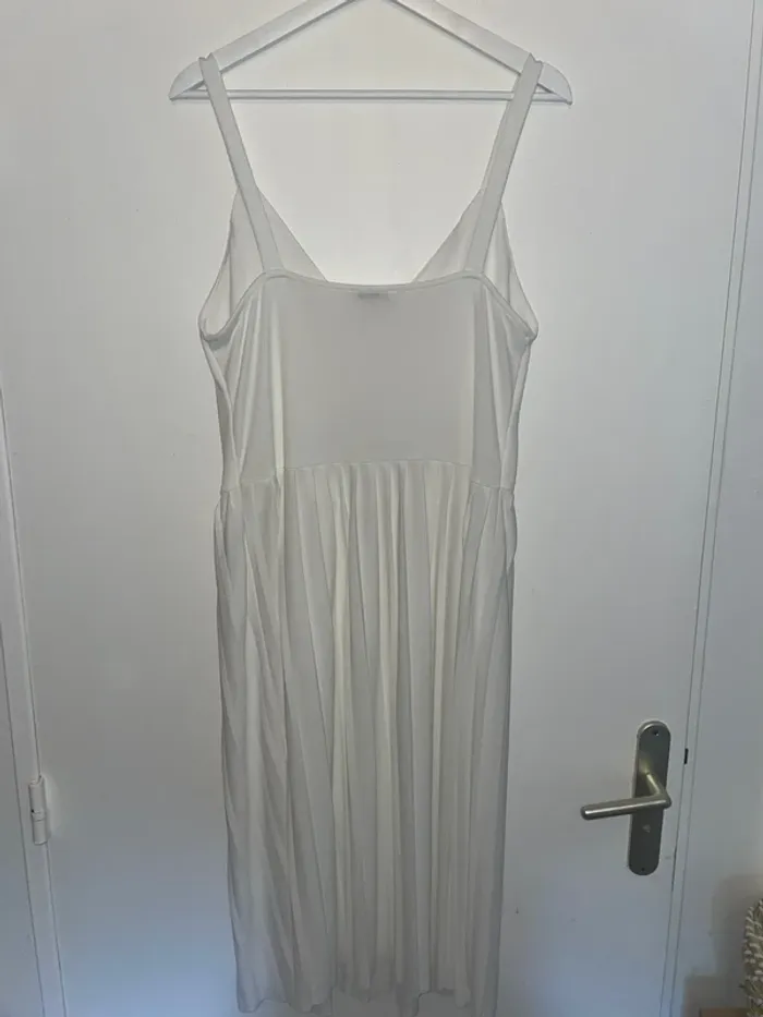 Robe blanche Zara L - photo numéro 4