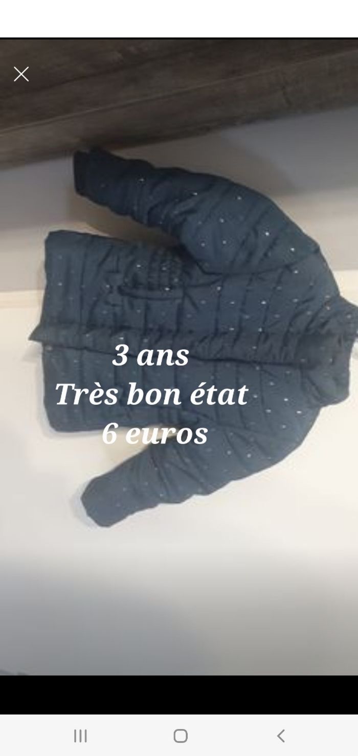 Doudoune 3 ans fille