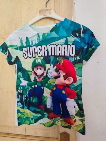 T-shirt super mario