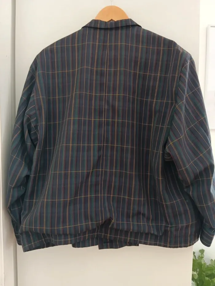 Blouson vintage à carreaux - photo numéro 9