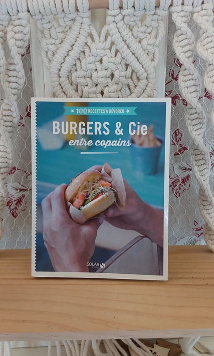Livre Burgers & Cie entre copains