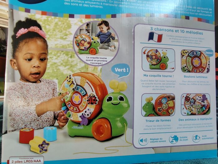 Jouet Rouli escargot  VTech - photo numéro 2