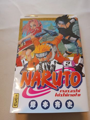 Manga naruto tome 2