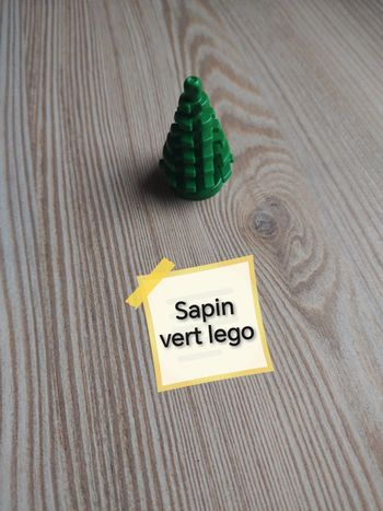 Sapin vert lego
