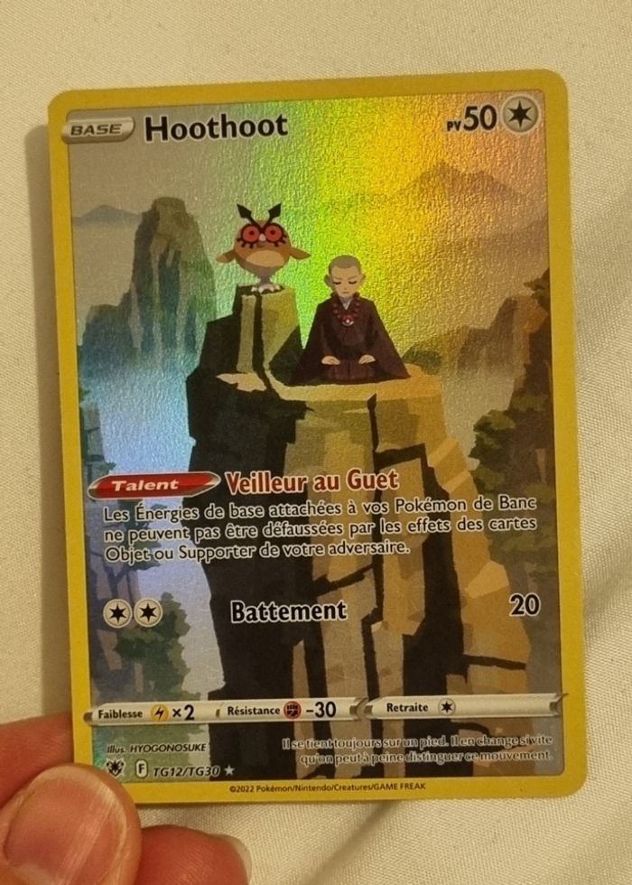 Carte Pokemon Hoothoot