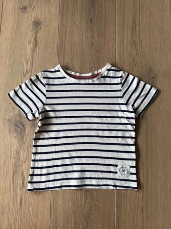 T-shirt marinière garçon T. 4 ans