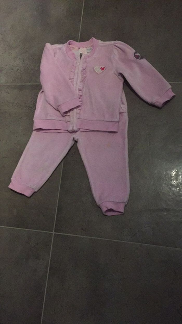 Jogging velours 9 mois CHICCO collection nuts - photo numéro 2