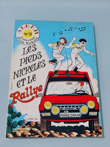 BD collector Les Pieds nickelés et le rallye 👣