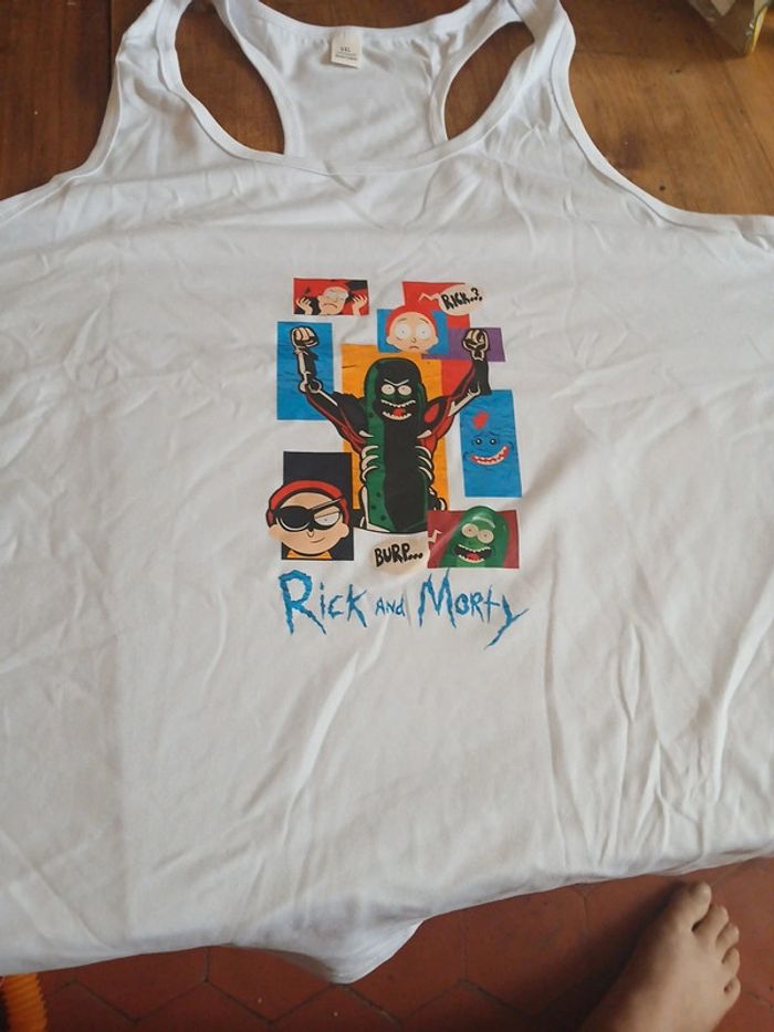 Débardeur rick et morty