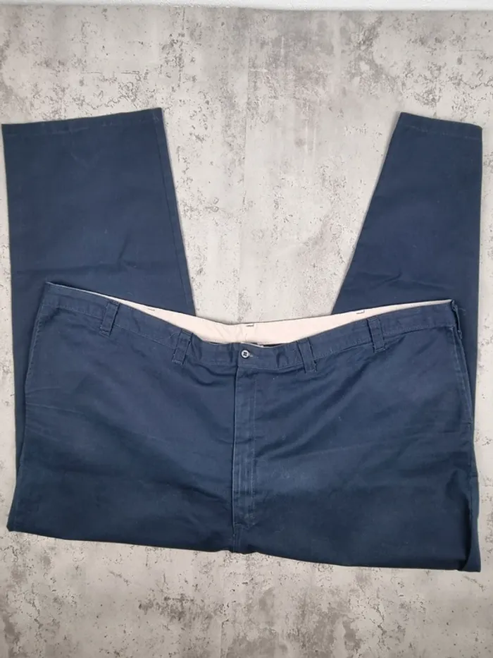 Chino oversize Dickies bleu marine – Taille 54x30 Hommes (mesures en photos) - photo numéro 2