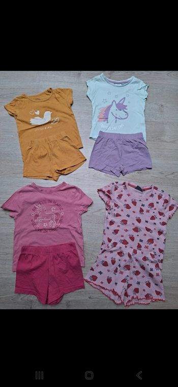 Lot pyjashort
