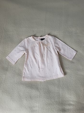 T-shirt manches longues kiabi 3 mois 62 cm