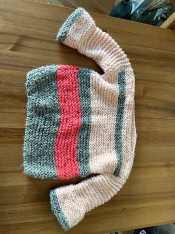 Pull fait main au crochet