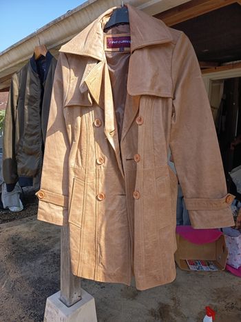 Veste cuire femme 
