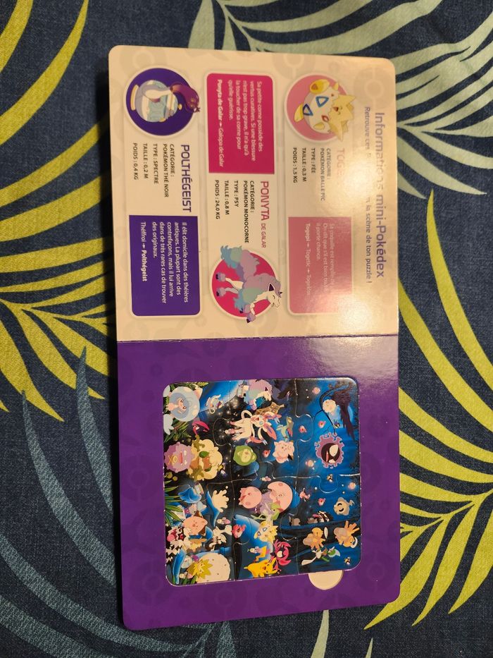 Mon livre puzzle pokemon 5x6 pieces - photo numéro 5