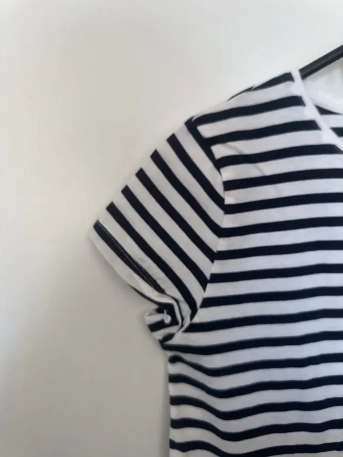T-shirt marinière manche courte été - photo numéro 3