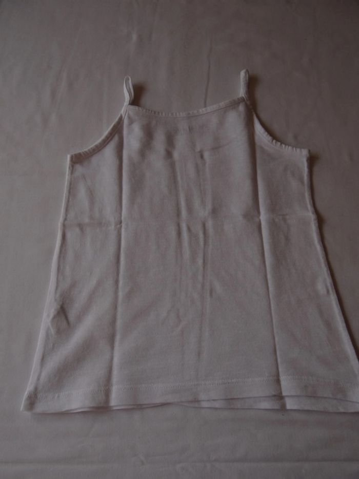 débardeur blanc 8 ans - photo numéro 3