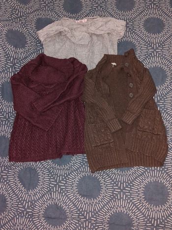 Pull et gilet hiver