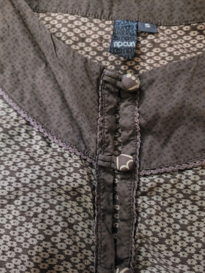 Robe Rip Curl marron et beige - photo numéro 10