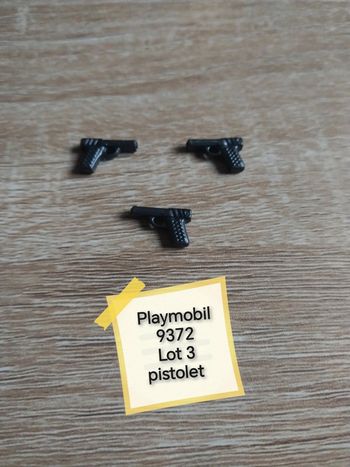 Playmobil 9372 lot 3 pistolet