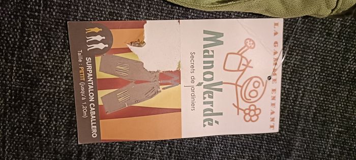 Surpantalon de jardinage enfant manoVerde - photo numéro 5