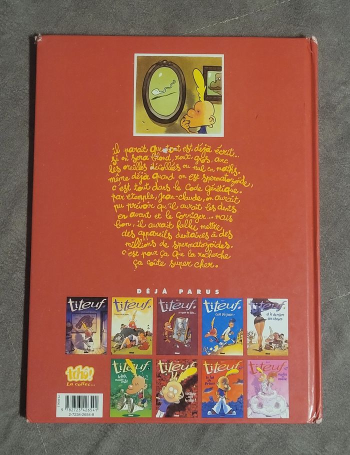BD Titeuf tome 7. Le Miracle de la vie Zep - photo numéro 7