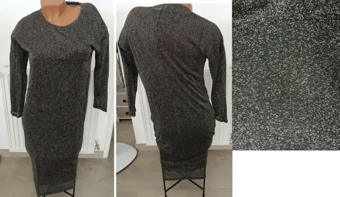 robe longue mango doublée taille M