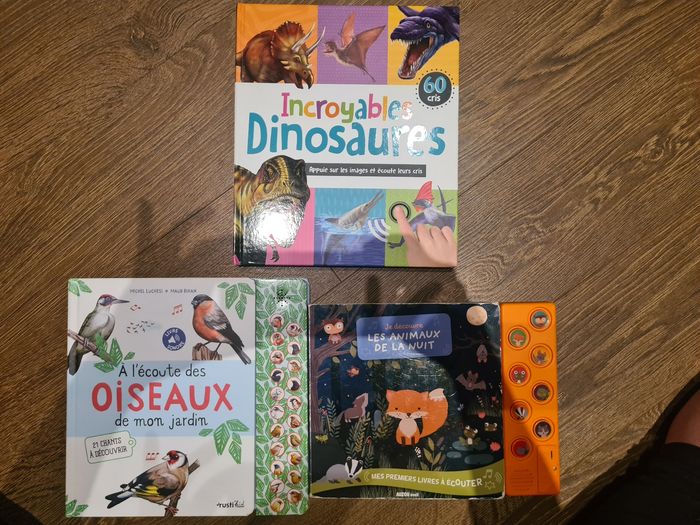 Lot de 3 livres