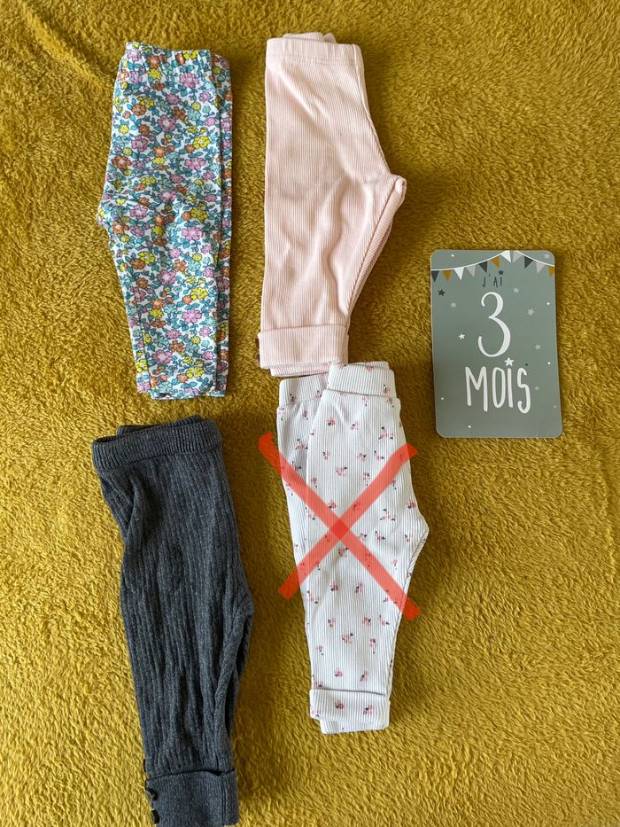 Lot de 13 legging bébé - photo numéro 2