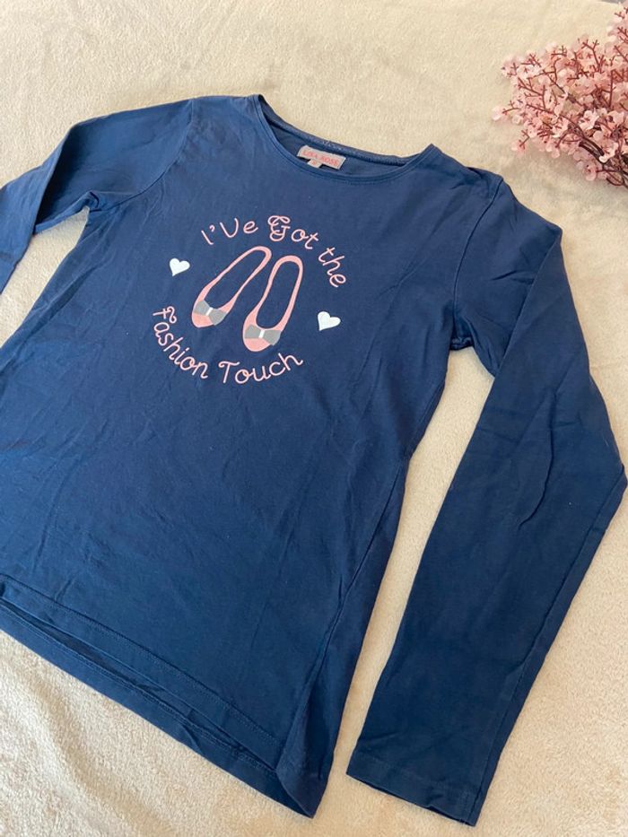 Teeshirt manches longues fille 12 ans - photo numéro 3