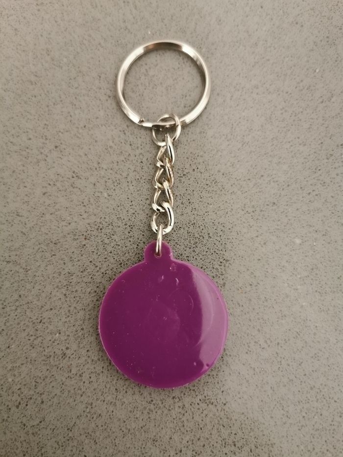 Porte clés  smiley Babybel - photo numéro 2