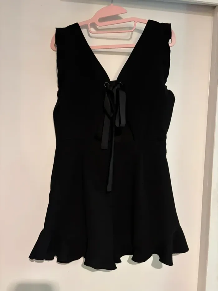 Combishort noire Mango, taille S, chic & féminine - photo numéro 4