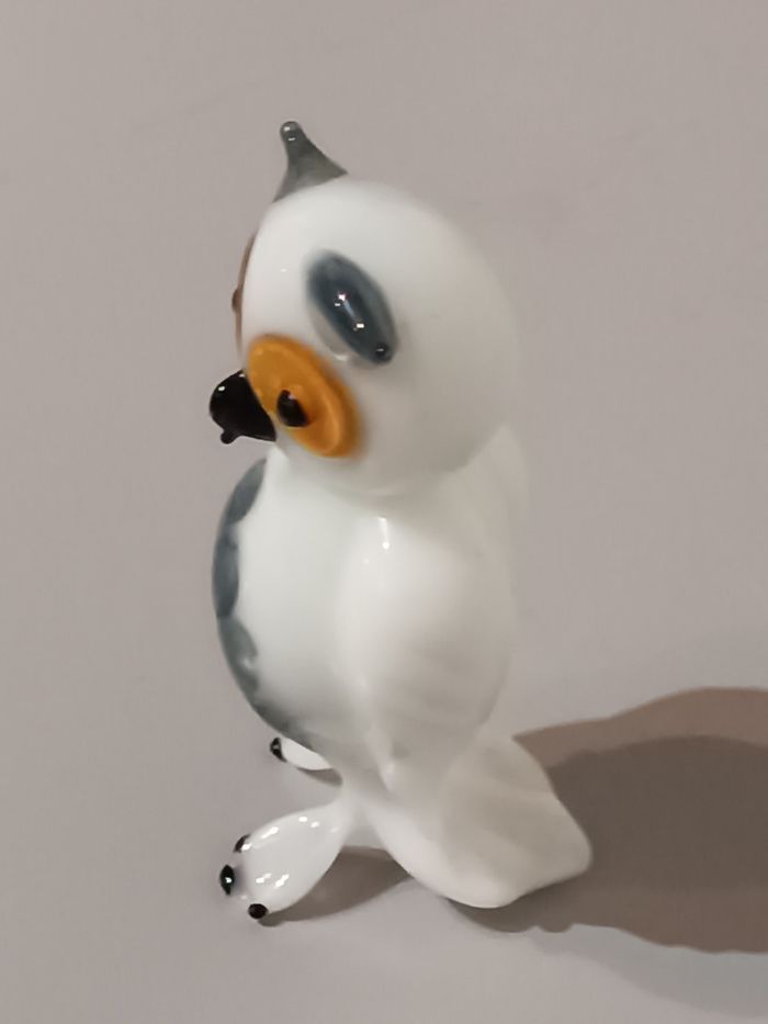 Chouette verre opalin - photo numéro 7