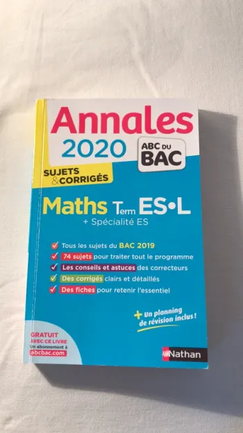 Annales de maths