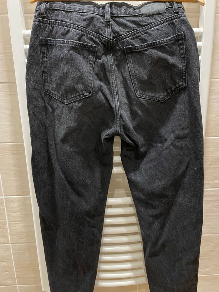 Jean mom noir femme40