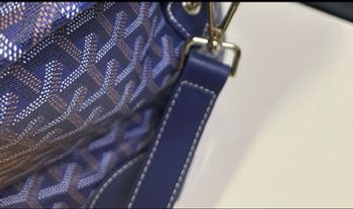 Sac de voyage Goyard Boeing 55 bleu - photo numéro 5