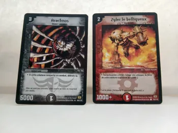 🎴 DUEL MASTERS – Lot de 2 cartes vintage (2004)