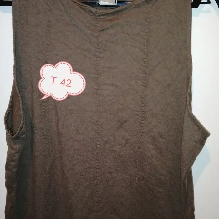 🌸Robe longue marron Taille 40/ 42 "Mais il est où le soleil" 🌸 - photo numéro 2