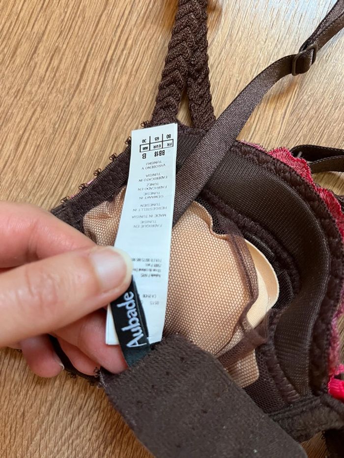 Soutien gorge Aubade 80 B - photo numéro 5