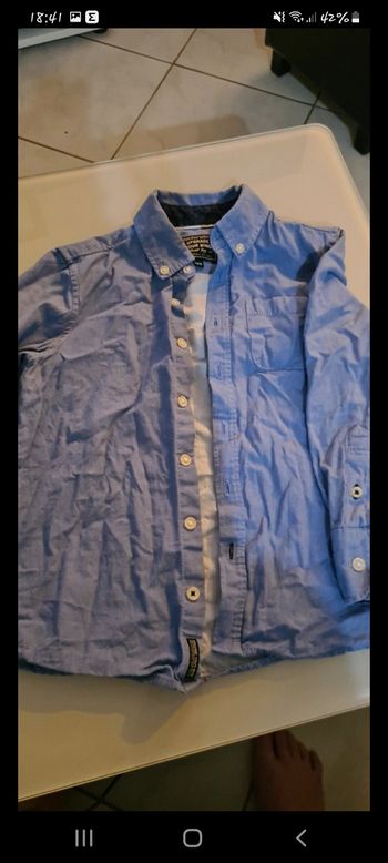 Chemise 7 ans