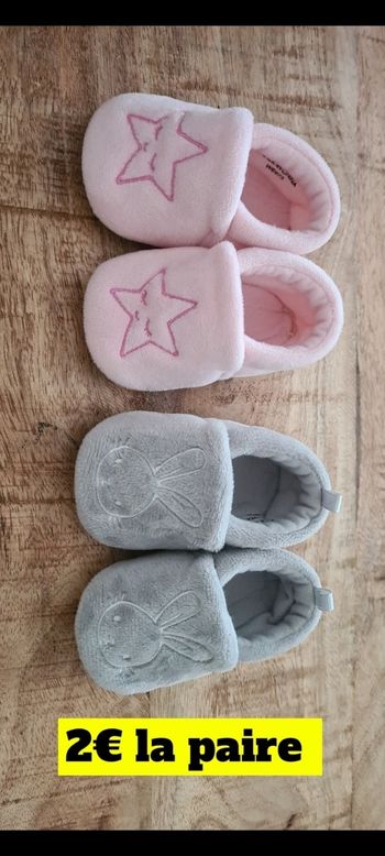 Chaussures/chaussons 0-3 mois