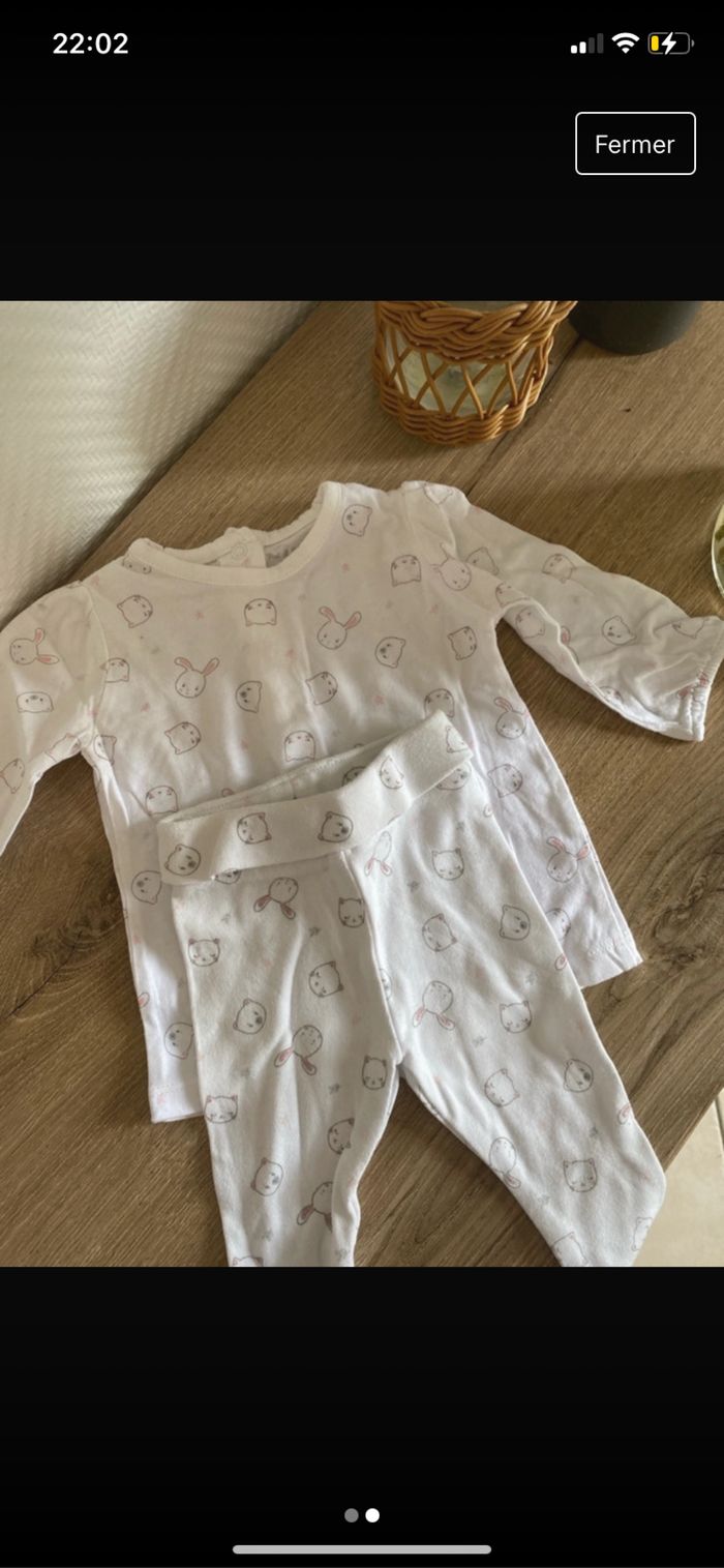 Lot vêtements filles