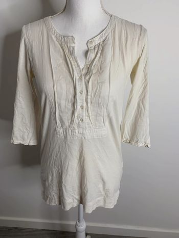 Blouse blanche crème Zara TM
