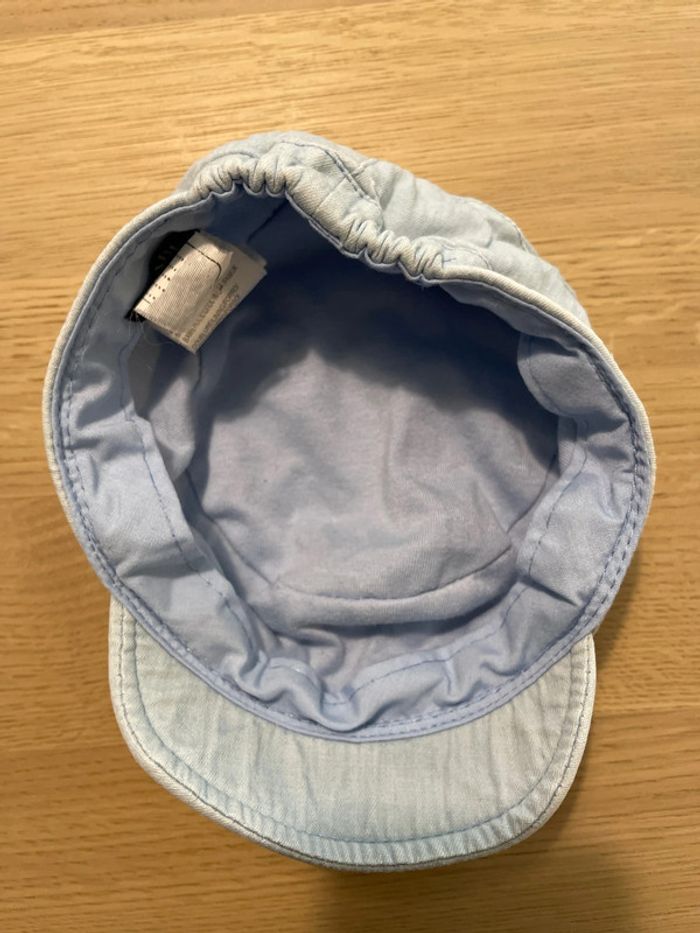 Casquette bleue effet jean kiabi - photo numéro 2