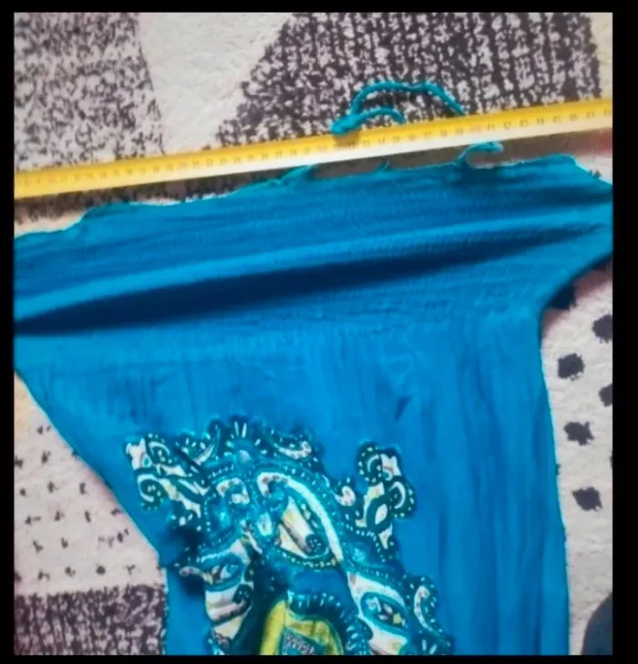 Robe longue d'été sans bretelles - photo numéro 7