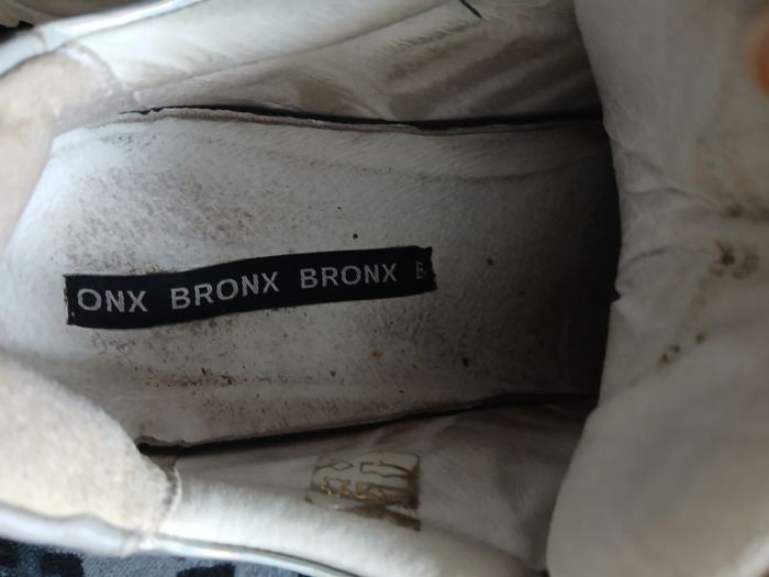 Sneakers compensées Bronx irisées - photo numéro 6